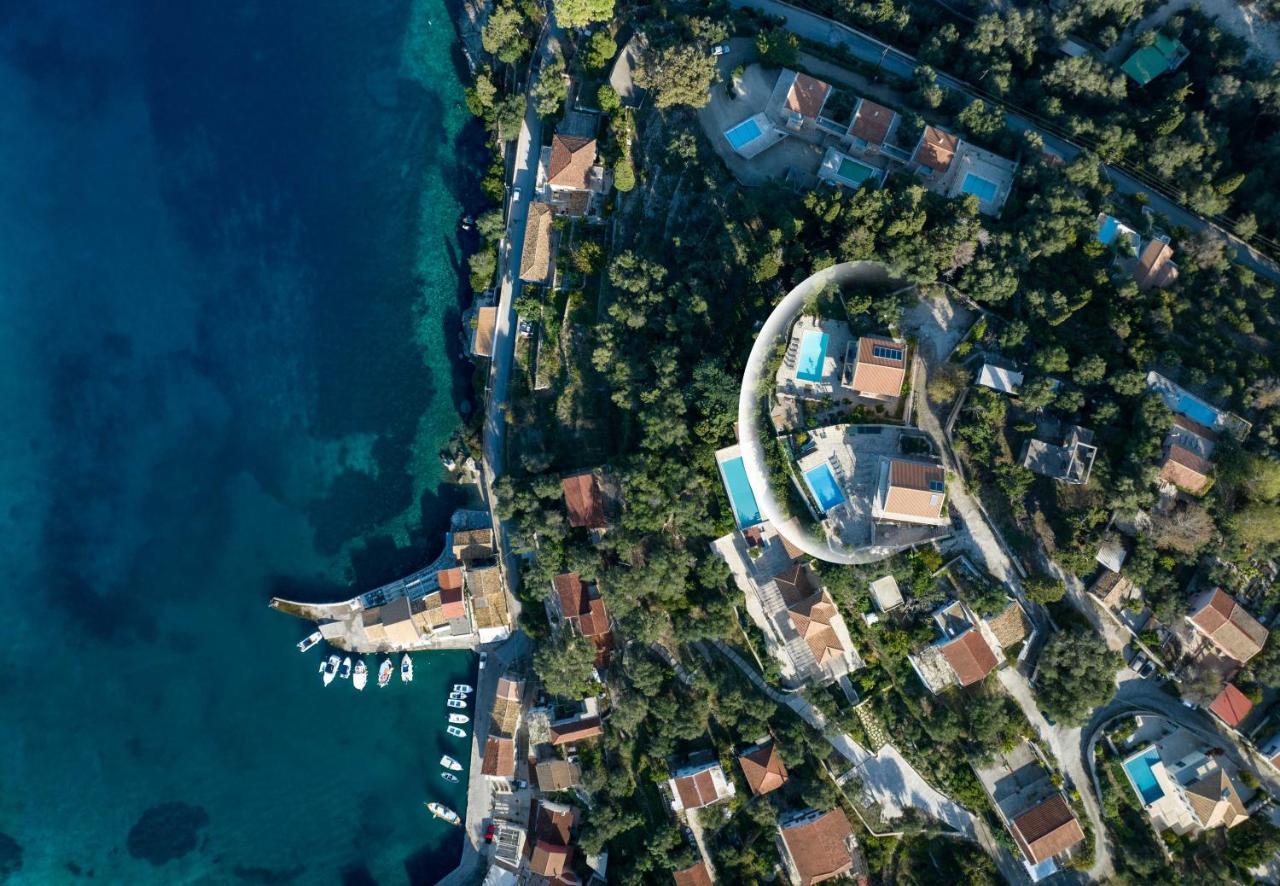 Pangolas Apartments Paxos Longós Exterior foto