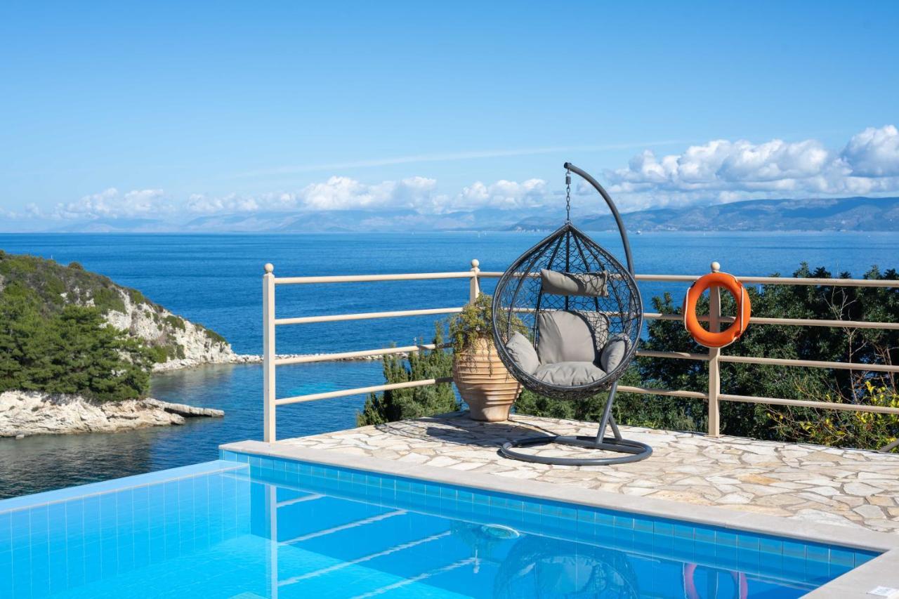 Pangolas Apartments Paxos Longós Exterior foto