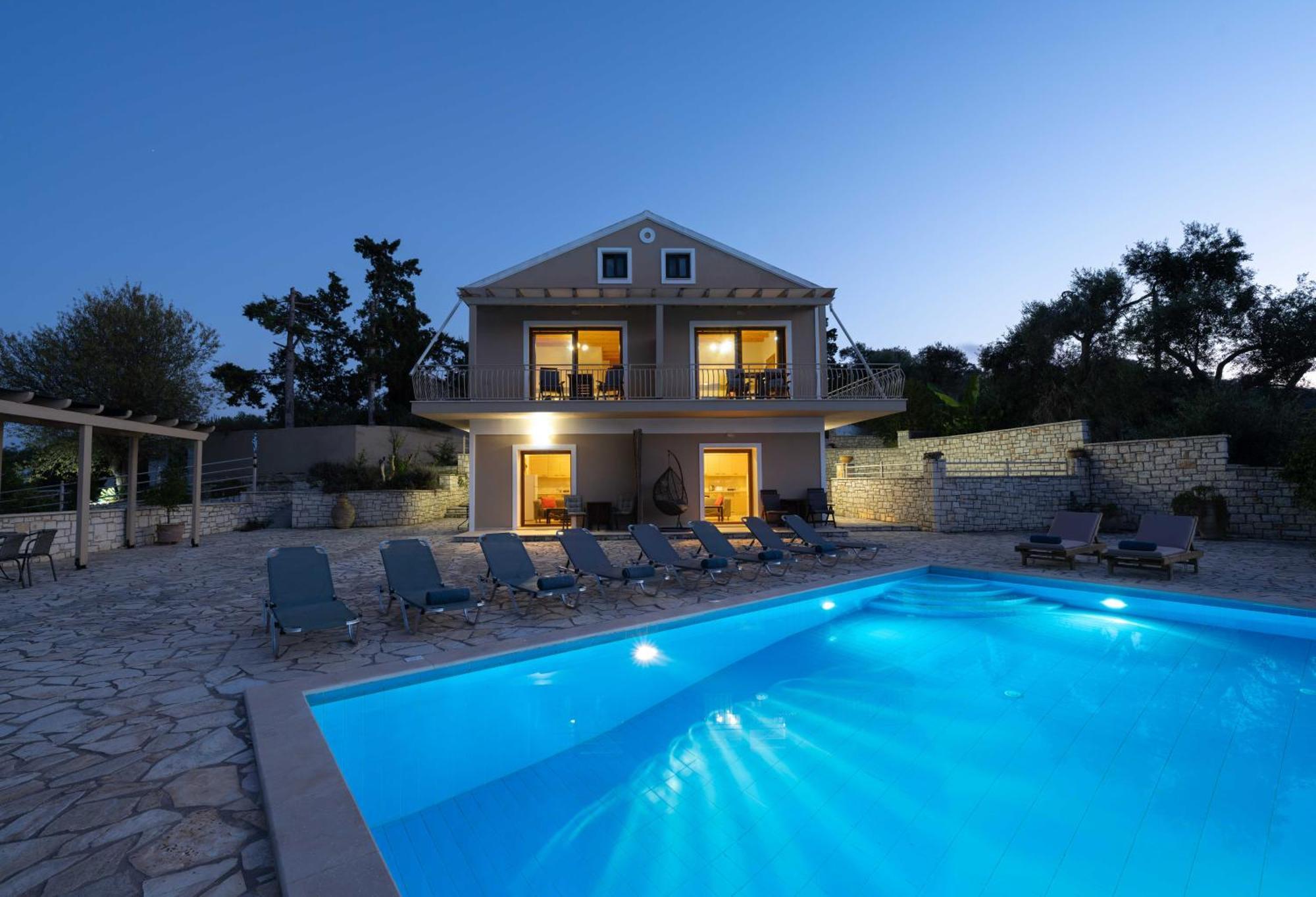 Pangolas Apartments Paxos Longós Exterior foto