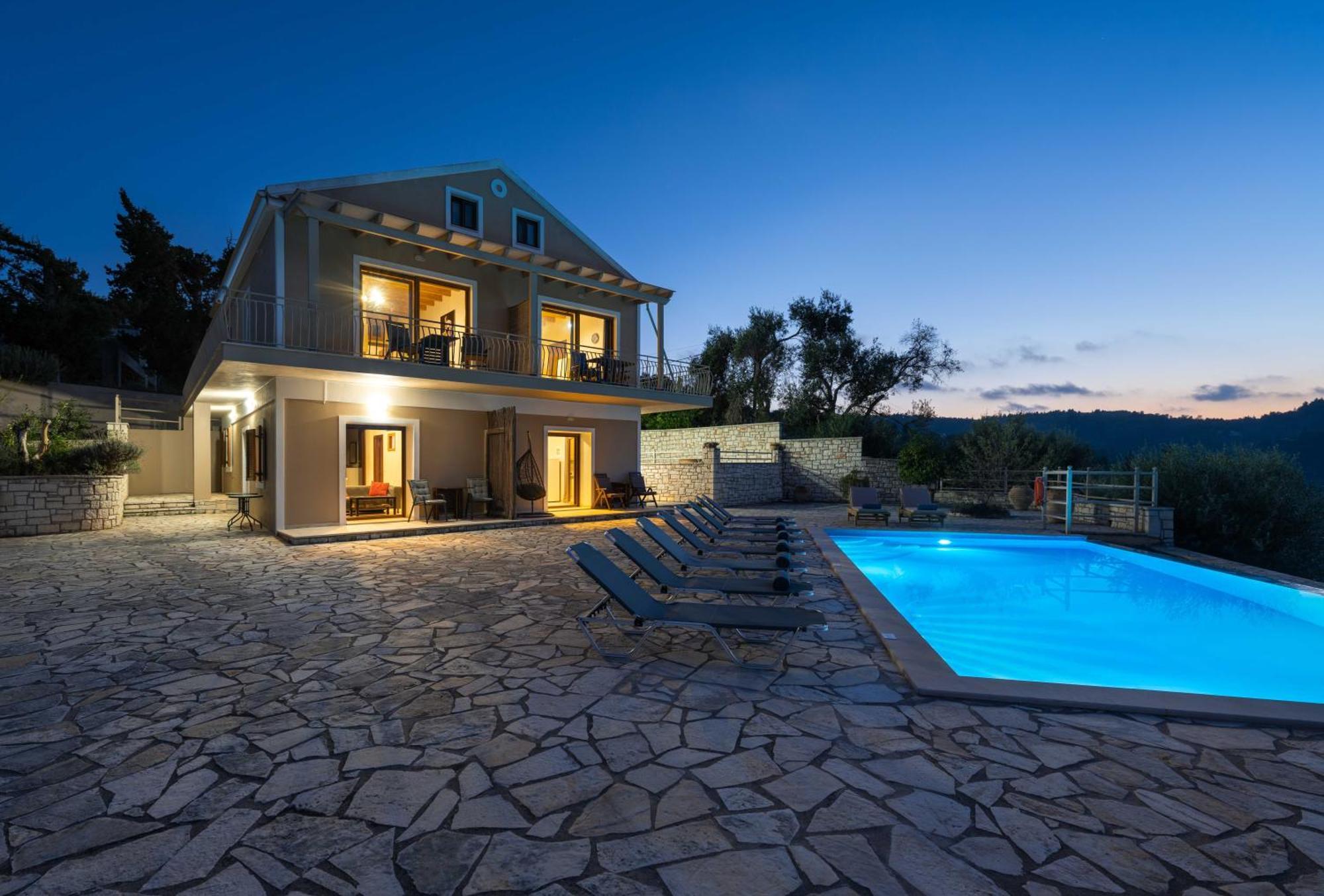 Pangolas Apartments Paxos Longós Exterior foto